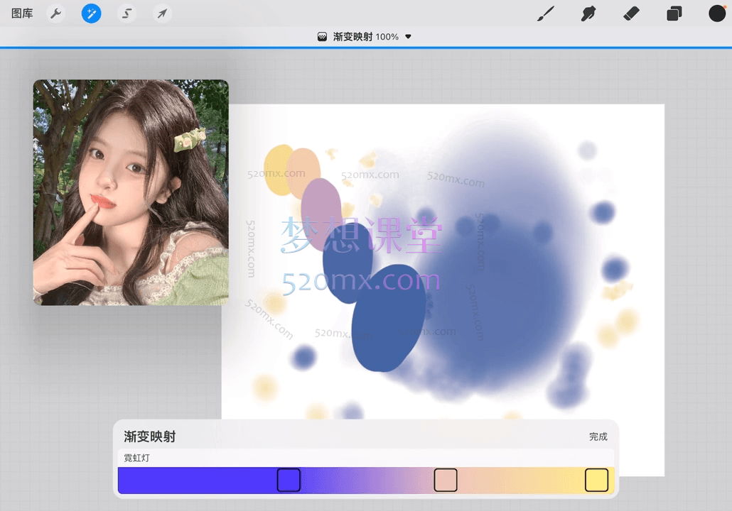 画画的北冰茶日韩系半厚涂插画系统班
