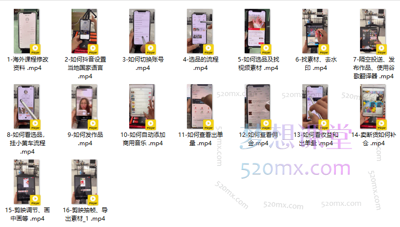 TK短视频带货（新机制）课程，低门槛轻资产入局tiktok