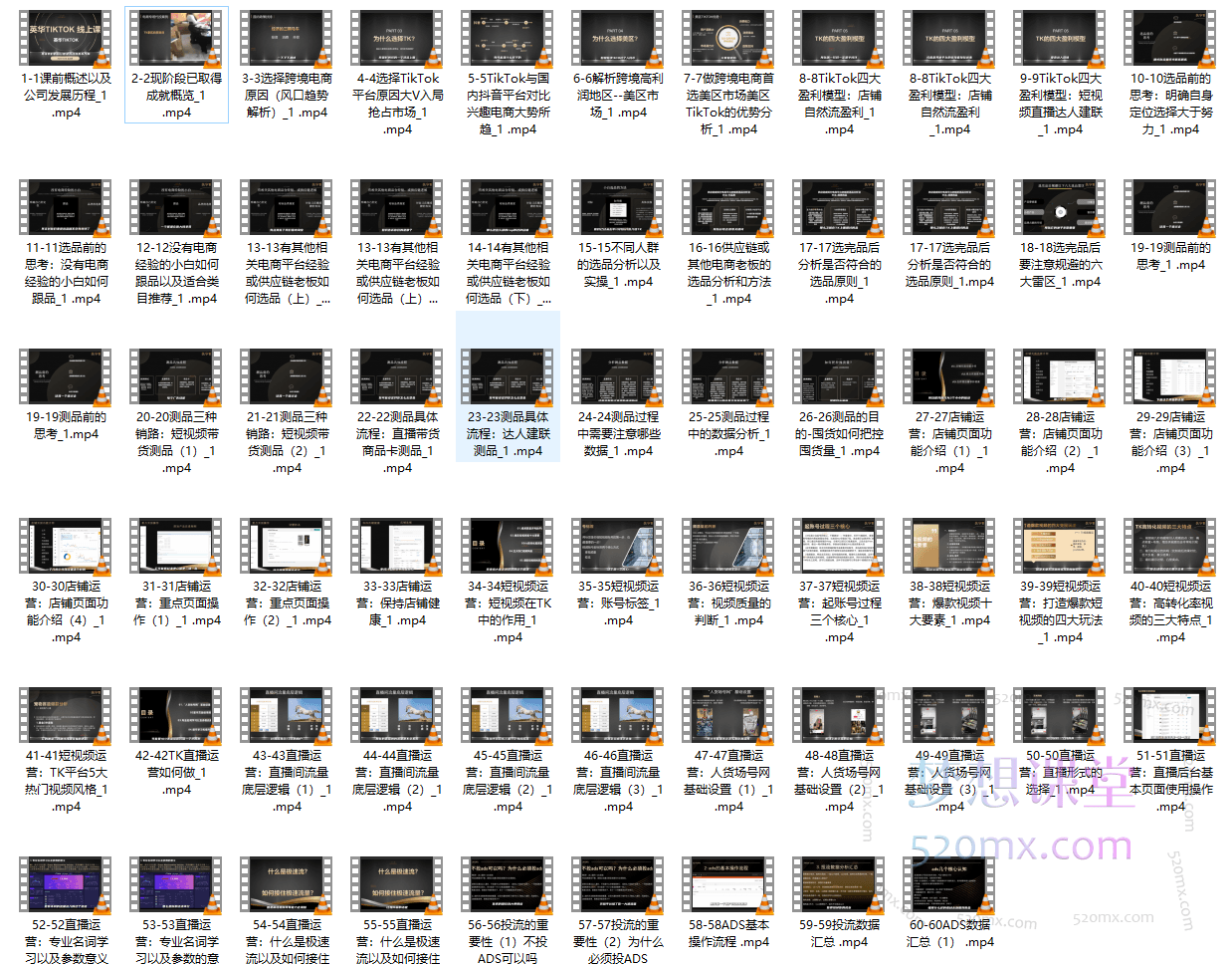 英华TIKTOK全链路0-1变现路径教学，更新至69节