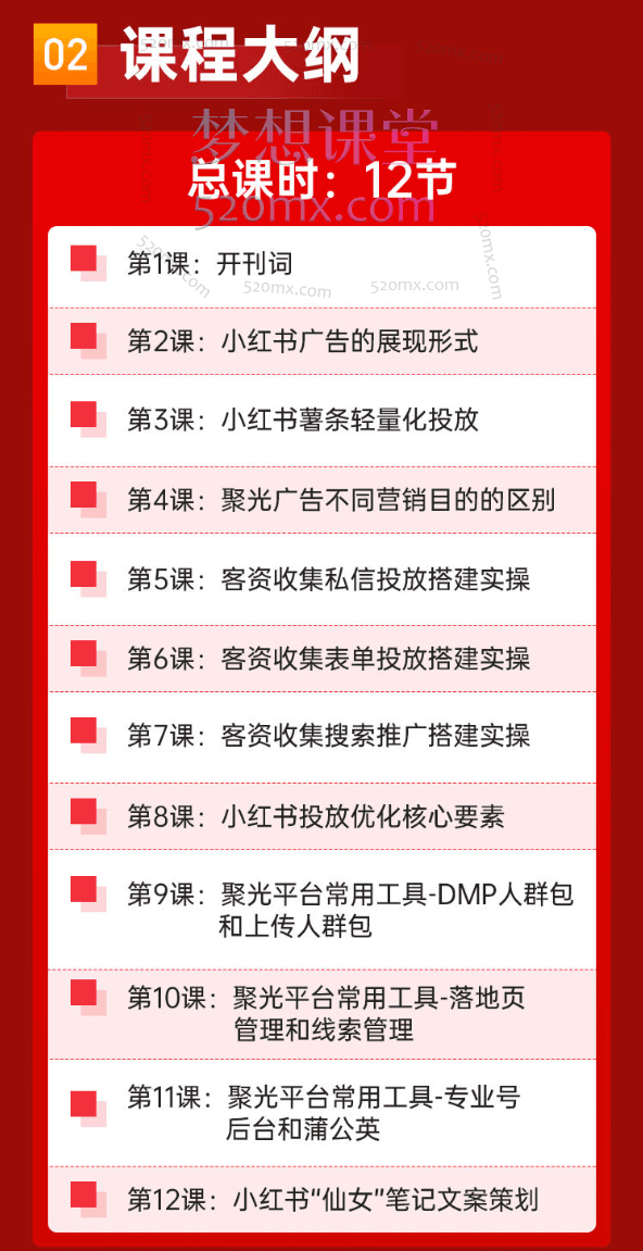 厚昌教育柯楠从0-1学习小红书聚光信息流投放