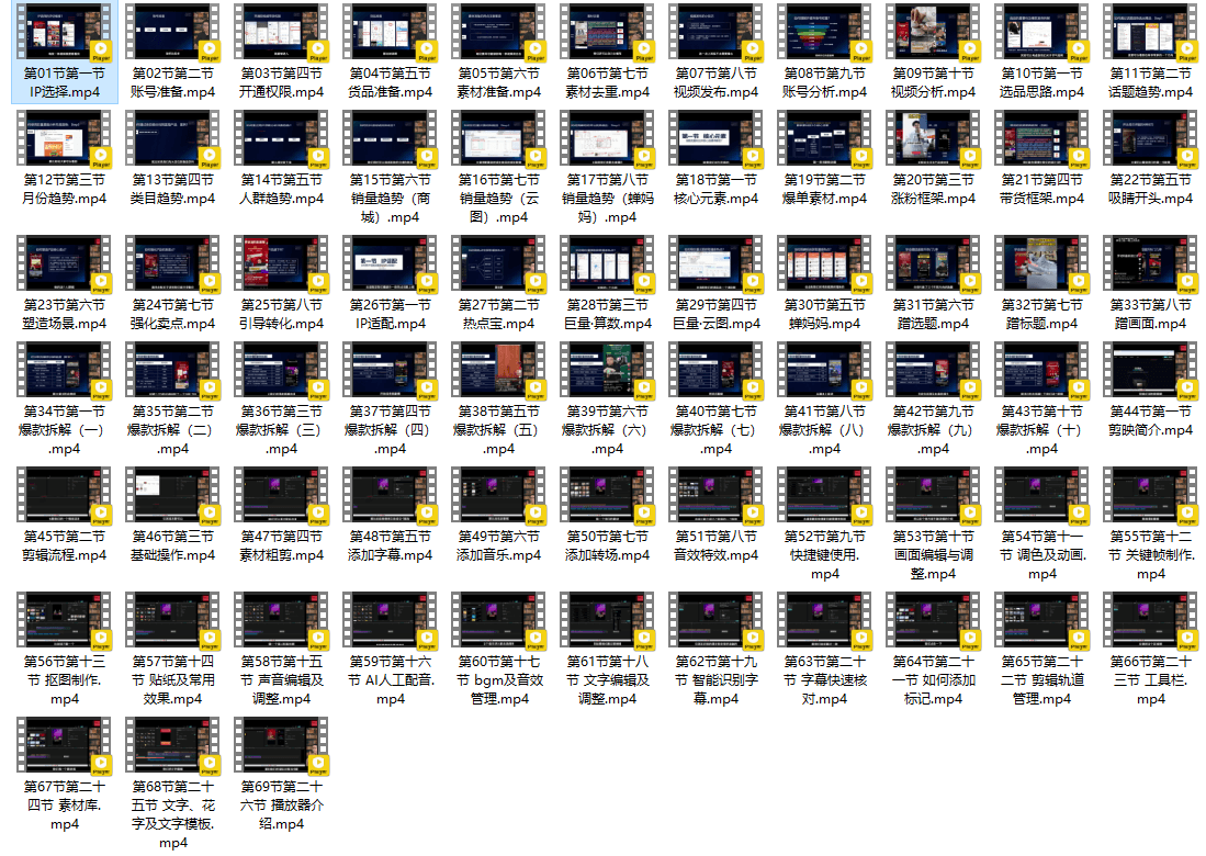 交个朋友明星IP切片带货爆单营,把握带货趋势、了解切片流程以及解锁流量密码