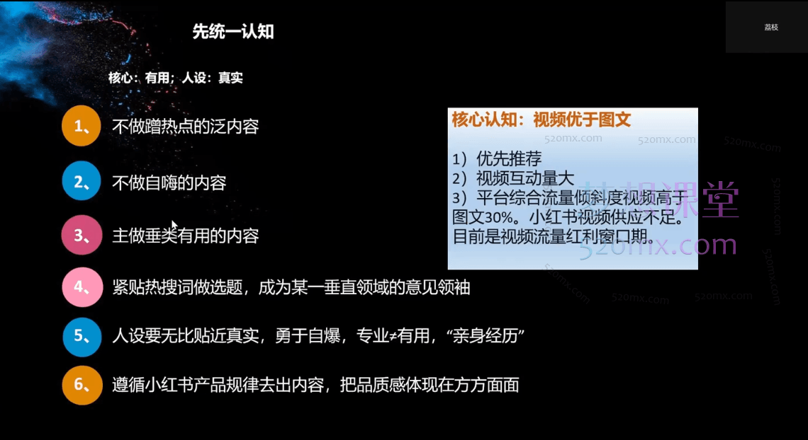 多乐妈叫荔枝9节课带你从0-1做个赚钱的小红书博主