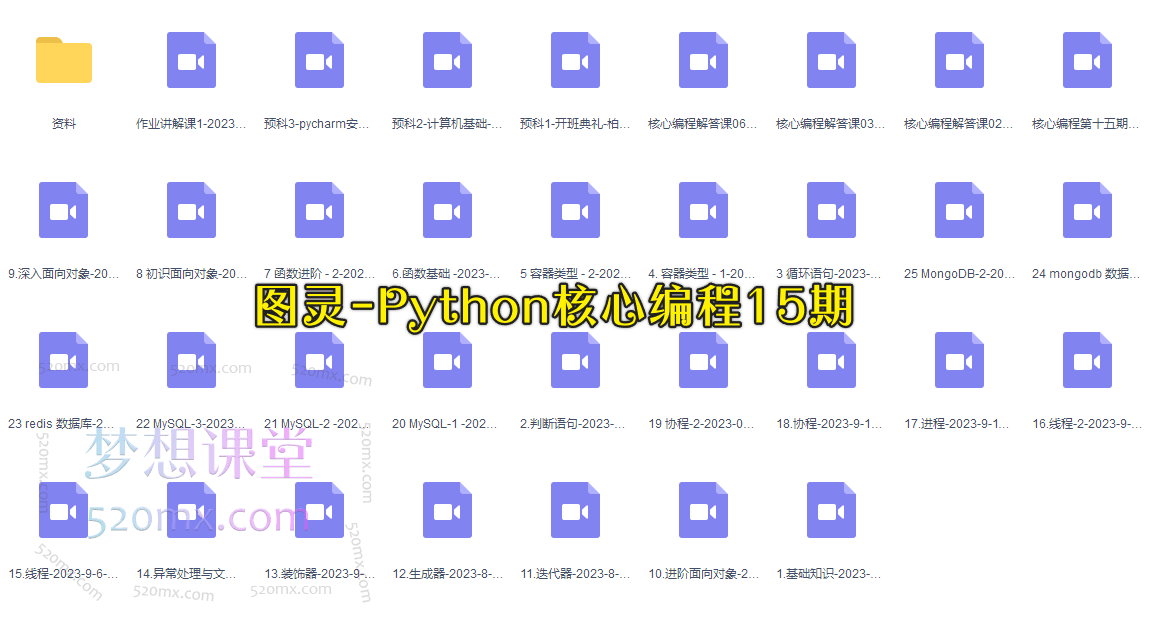 图灵Python 核心编程 15&16 期:从基础到进阶,全面掌握 Python 编程与数据库应用
