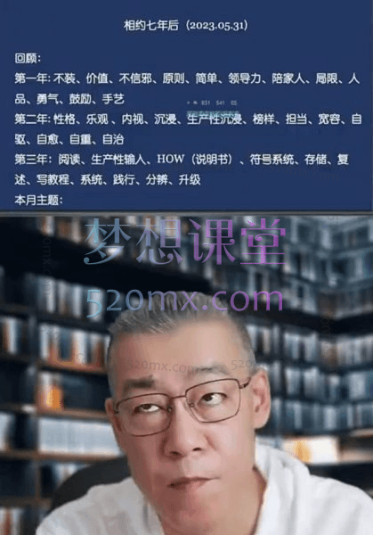 2020-2024李笑来相约七年后，个人成长、对成功和幸福的理解，以及他对未来教育和社会进化的看法