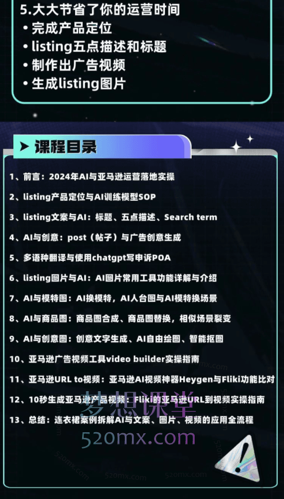Moonsees的AI与亚马逊文案&amp;图片&amp;视频：运营快准狠的秘技