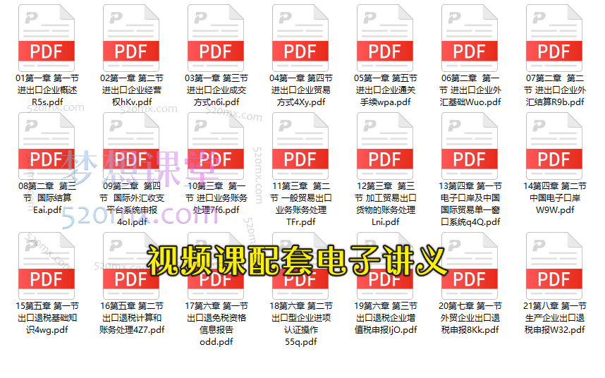 陈彩恋老师（生产+外贸）出口退税上岗实战线上视频课程