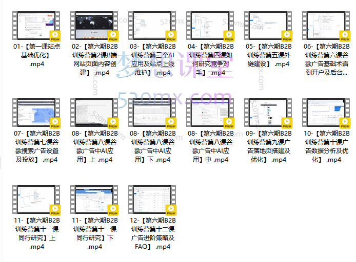 2024优联荟顾小北B2B独立站中阶训练营6期