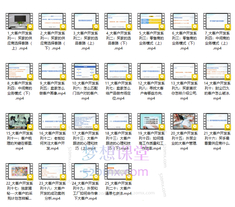 顾老师大客户开发精品课程，价值万元