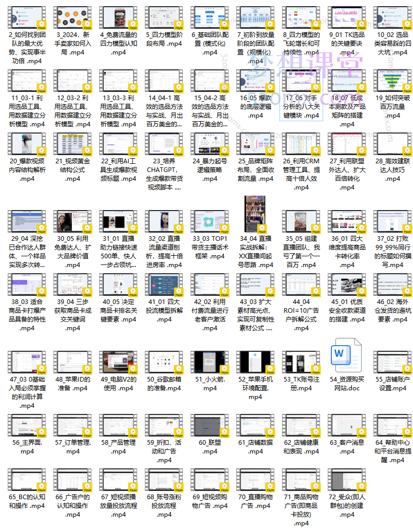 跨境老板快速布局TK的冷启动系统课价值8800元