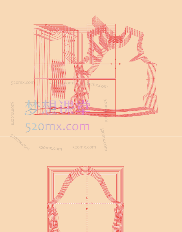 30款打版课(手工打版、电脑打版、推码)