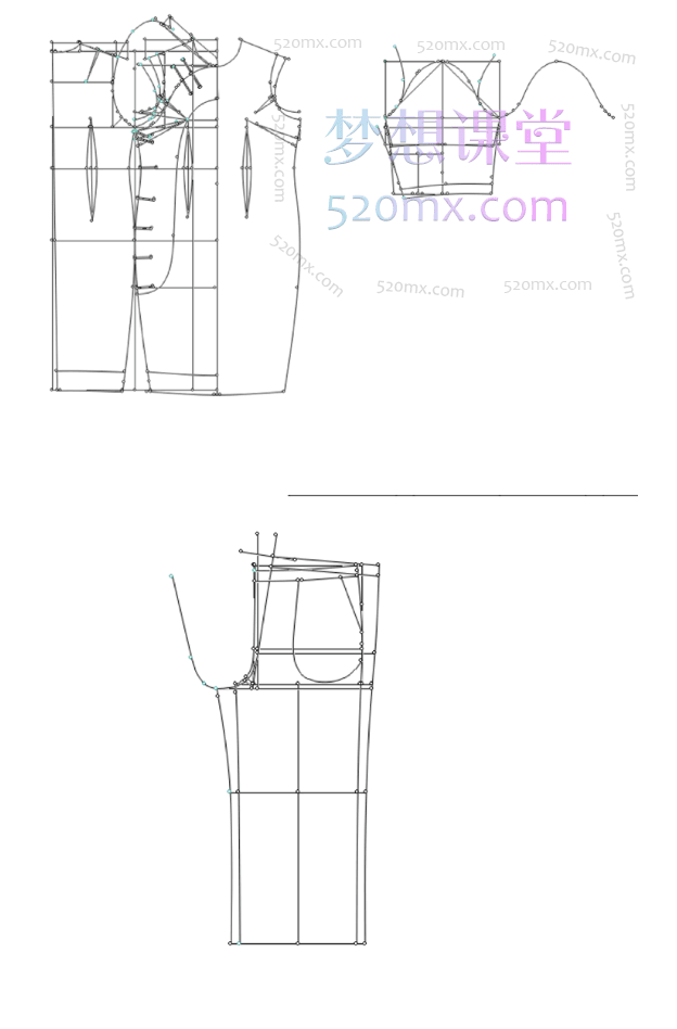 30款打版课(手工打版、电脑打版、推码)