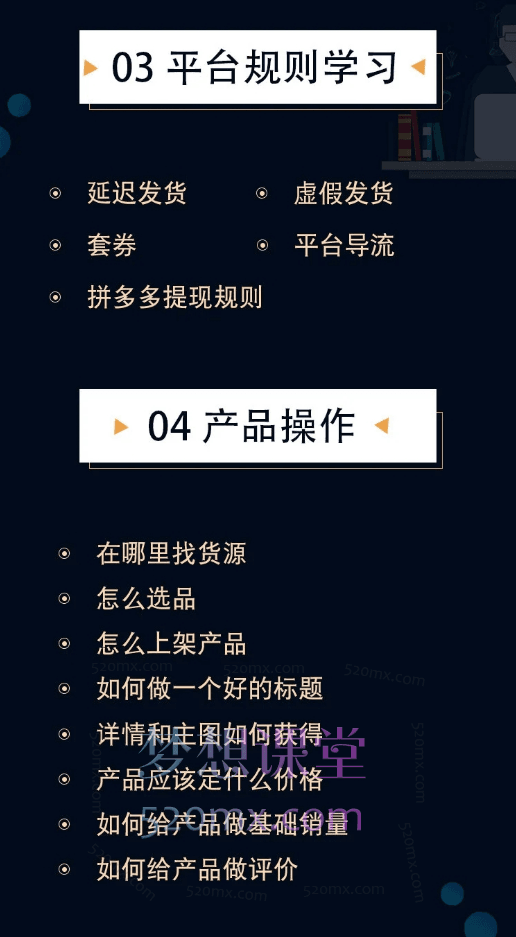 大海电商说拼多多新手破局课