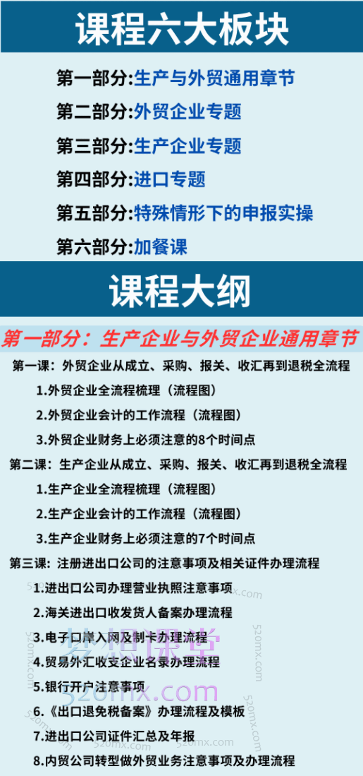 2025崔sir出口退税实操-外贸企业+生产企业+进口企业(三课合一)