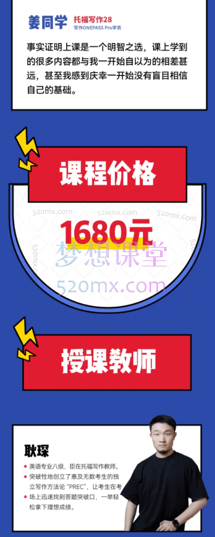 微臣留学耿琛2024.12.23 TOEFL写作ONEPASS Pro听力、阅读、口语、写作