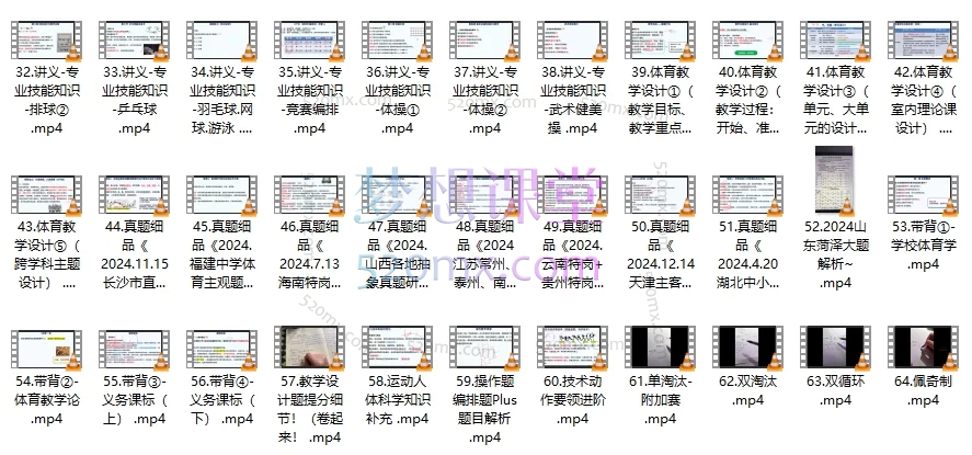杭老师2025考季-全国版体育教师招聘精讲课