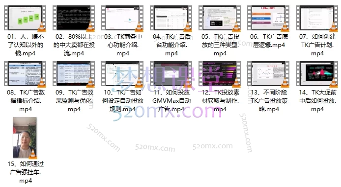 黄康祥TK广告投流从入门到精通