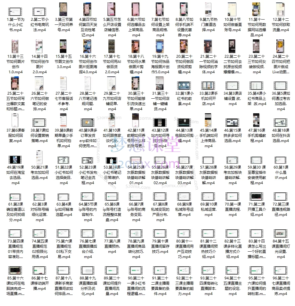 红薯主理人私教，小红书陪陪训练营