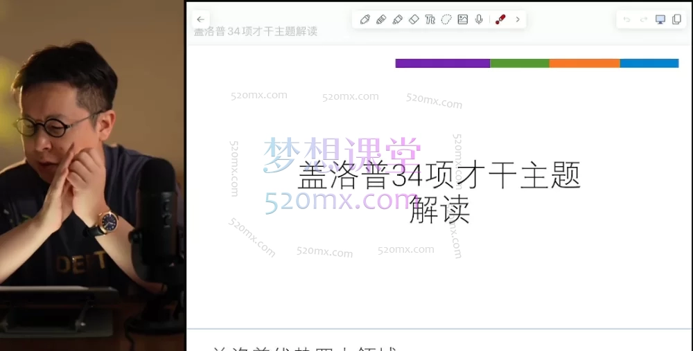 夏鹏老师优势初级班课程,34项优势才干解读闭门课