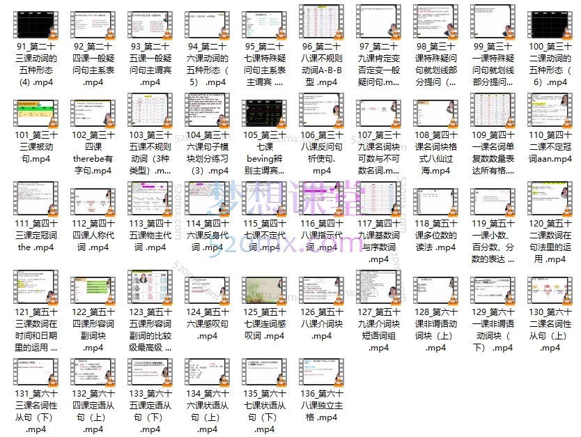 奶昔妈妈拼音法拼读课+语法课+发音规则三合一精品课