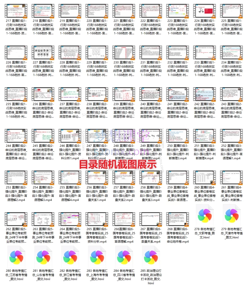 2025国仕公考【尊享vip】上岸班(视频+资料)