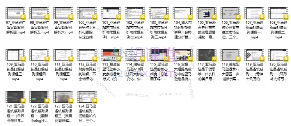狼潇会敏哥聪明的跨境人都在学的亚马逊站内运营课