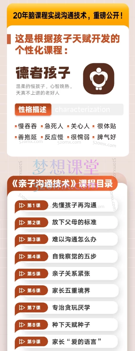 德者天赋妈妈学霸圈全套技术课程，脑科学与天赋开发