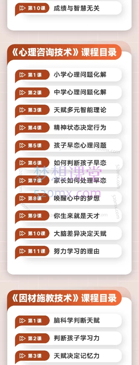 德者天赋妈妈学霸圈全套技术课程，脑科学与天赋开发