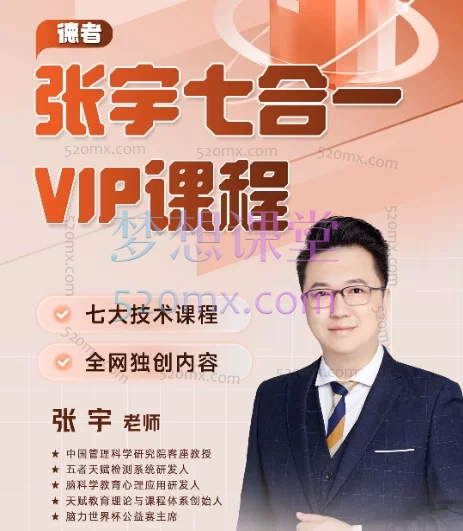 德者天赋妈妈学霸圈全套技术课程，脑科学与天赋开发