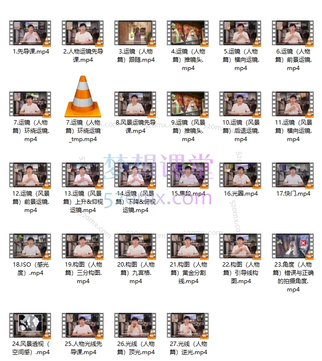 卢靖全能视频拍摄创作课,零基础入门自媒体博主视频创作必修课