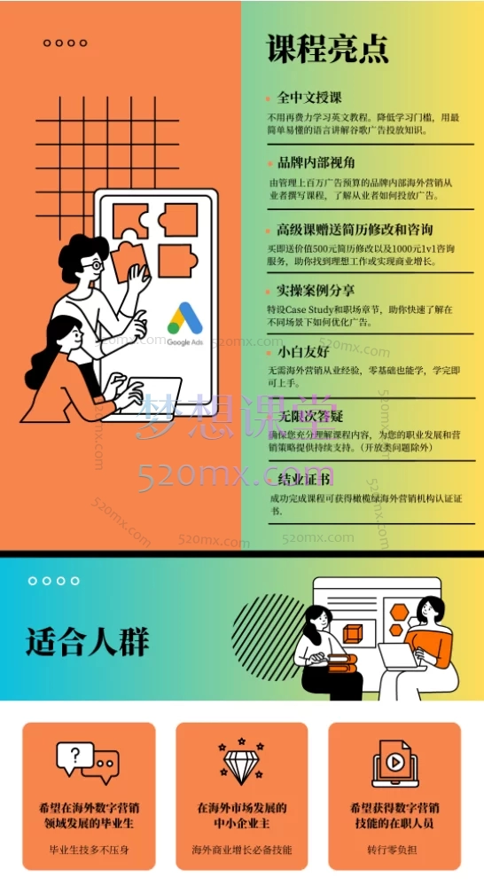 谷歌广告投放课(高级课)中文界最系统全面的谷歌投放课