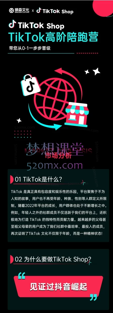炳森文化TikTokShop高阶陪跑营:从零基础到精通的全方位实战课程