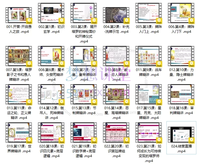 净心灵学院正心正念塔罗速成营