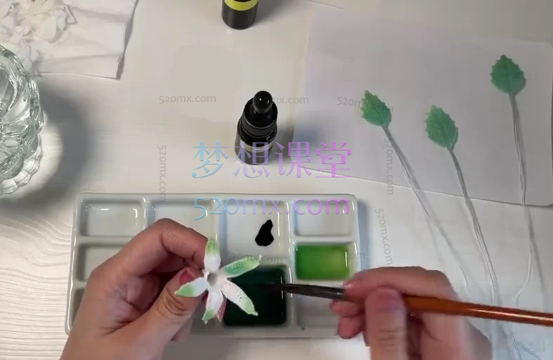 木子的花草达芙妮玫瑰手作课