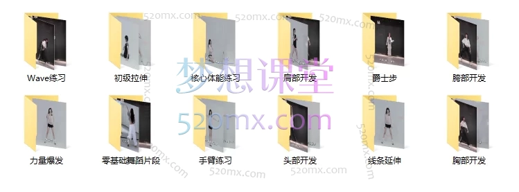 诗诗-jazz爵士舞入门基本功专项练习-【67节】