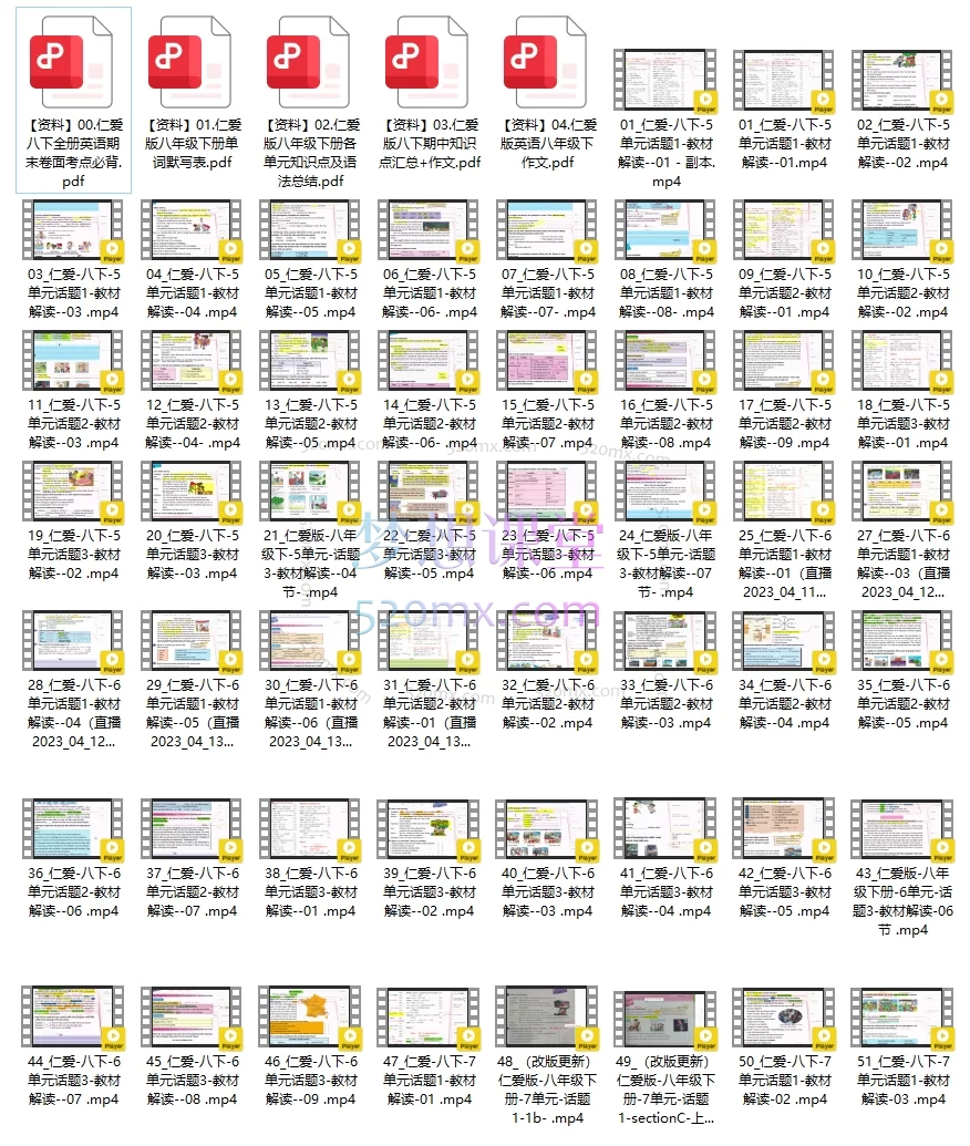 仁爱八下初中教材同步课程精讲