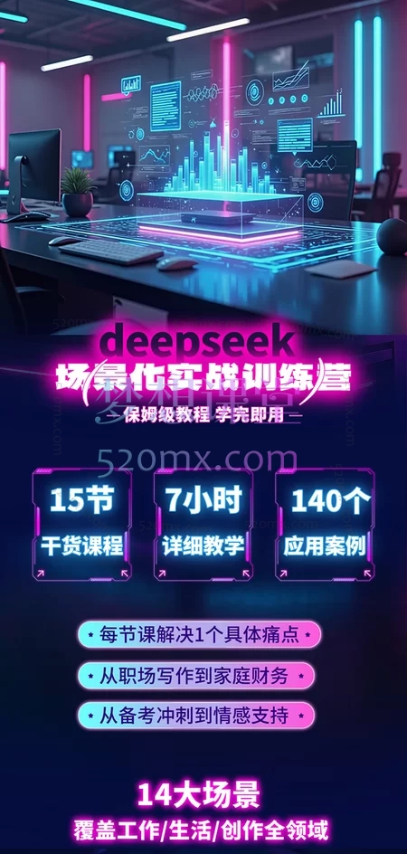 deepseek 场景化实战训练营,小白入门超详细手把手教学教程