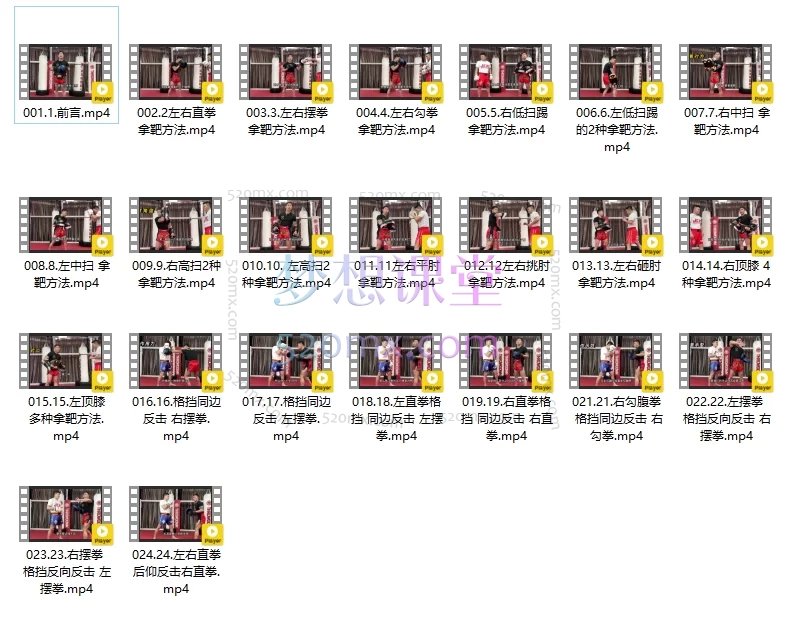 Jei泰拳导师专业拿靶课程