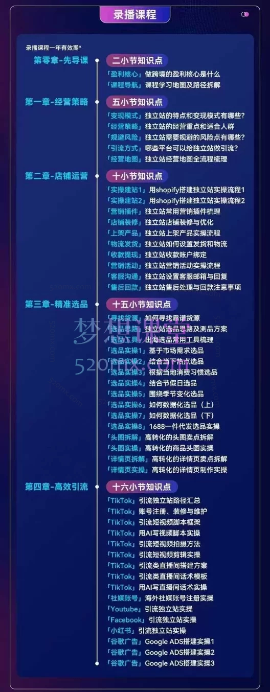 2025交个朋友出海课，跨境创富集训实战营+TikTok+YouTube+谷歌广告经营策略，店铺运营，精准选品，高效引流，全链路盈利逻辑！