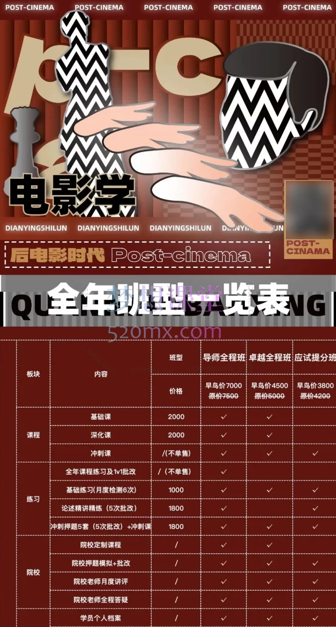 后电影时代25级电影学【导师全程班】视频+讲义
