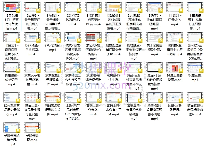 2025七哥电商鲸鱼视频，京东平台店铺运营全链路核心技能