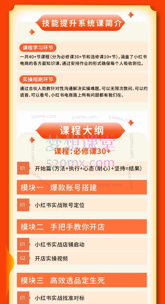 靠谱姐小红书陪跑营，小红书×抖音电商运营与内容创作指南