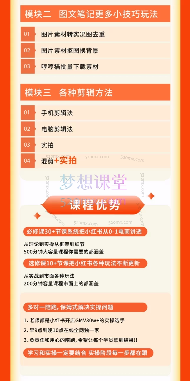 靠谱姐小红书陪跑营，小红书×抖音电商运营与内容创作指南