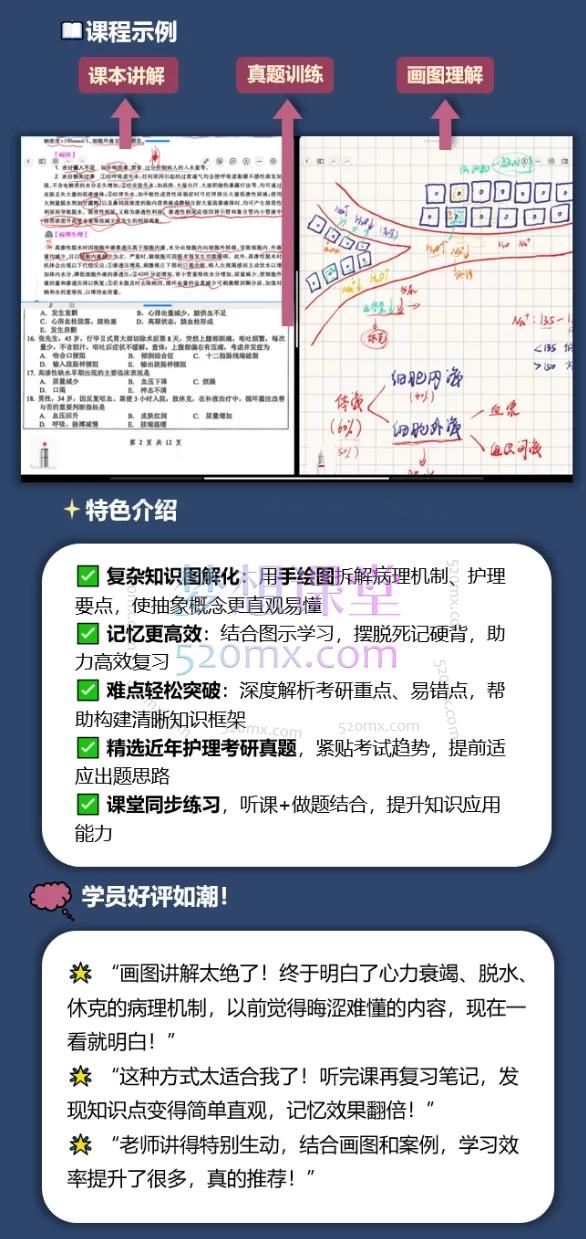 Bilibili-up主/小红书/De德：26版全套（内外基导），使用于考研、考编等