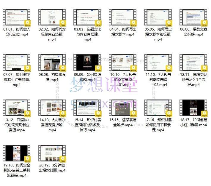 包包姐ip陪跑营--21天学会做能赚钱的小红书