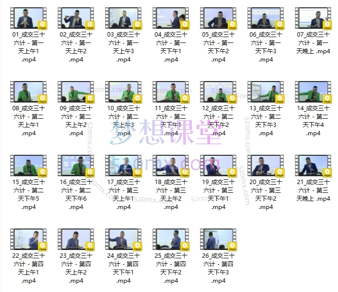 陈疆同成交36计