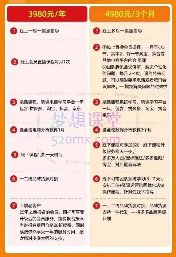 泓一弟子班-拼多多实操陪跑特训营