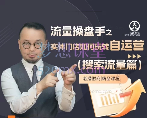 老潘财商《流量操盘手之实体门店如何玩转自运营（搜索流量篇）》