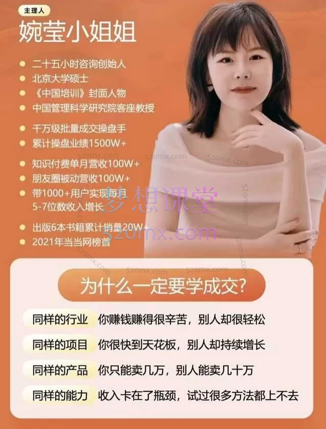 婉莹小姐姐-私域打造/成交，教你在私域卖好货