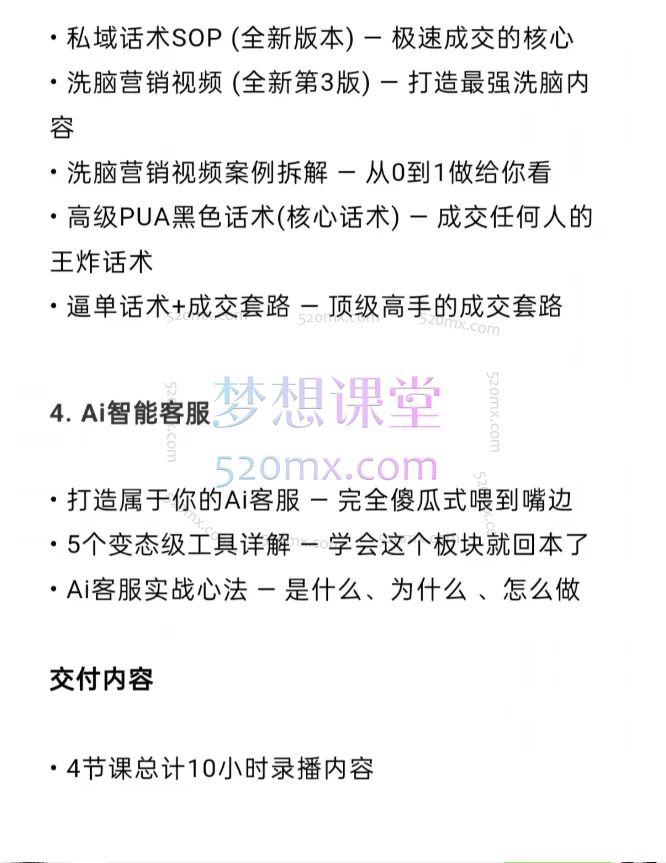 山姆神sam跨境私域3.0线上+AI智能客服高级课