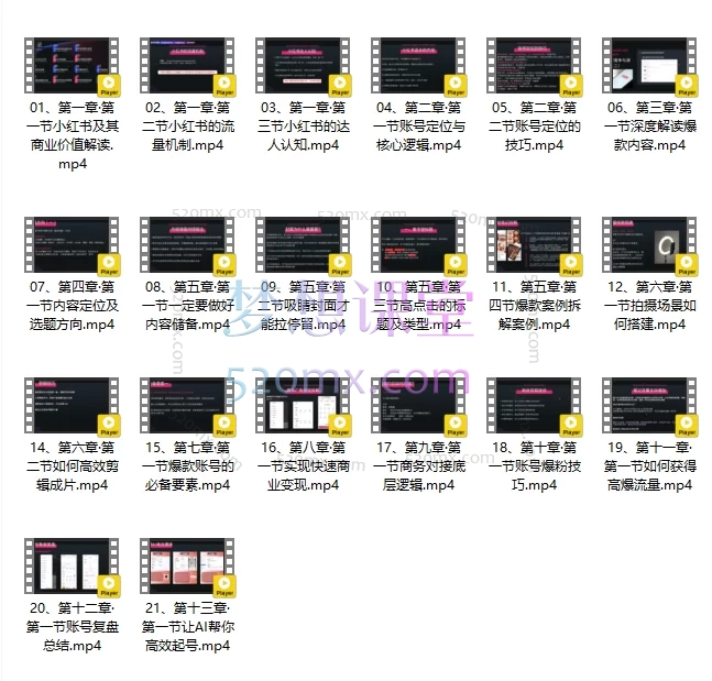 2025【星聚量】小红书营销爆粉变现课—内部资料